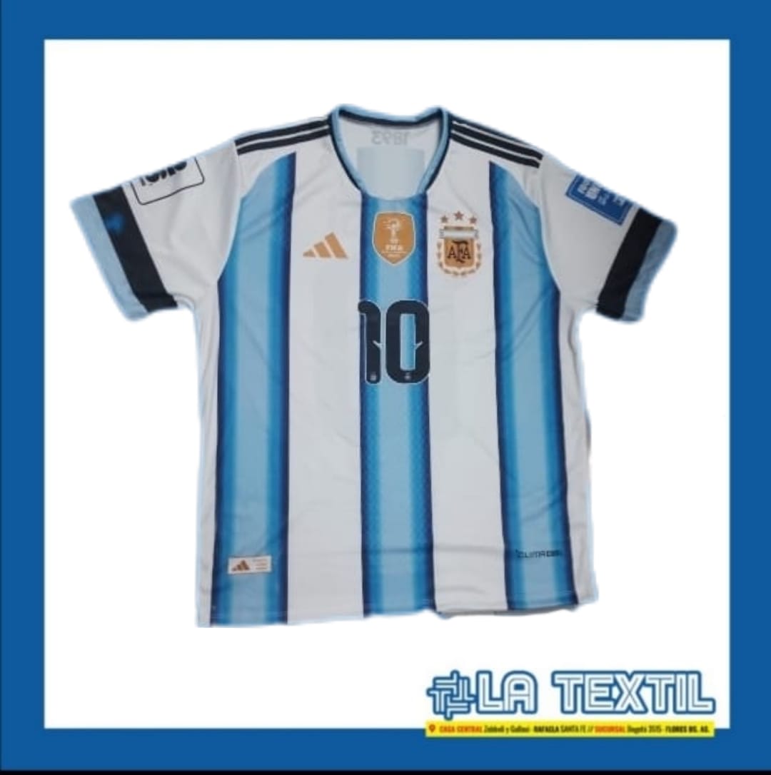 CAMISETA ADULTO ARGENTINA T. ESPECIAL 6 AL 10 (3792)