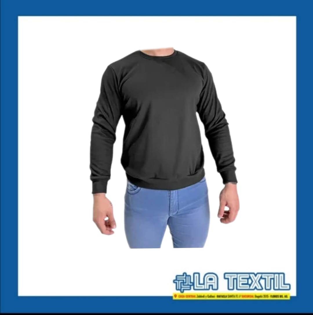 SWEATER ADULTO DARLON LISO T. 2 AL 6  (3794)