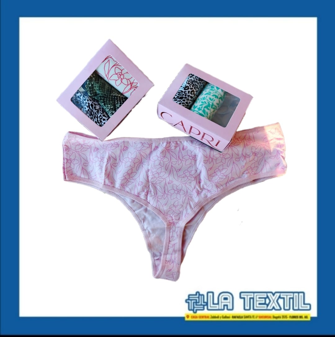CULOTTELESS T. ESPECIAL “CAPRI” POR DOCENA art. 4103 (3707)